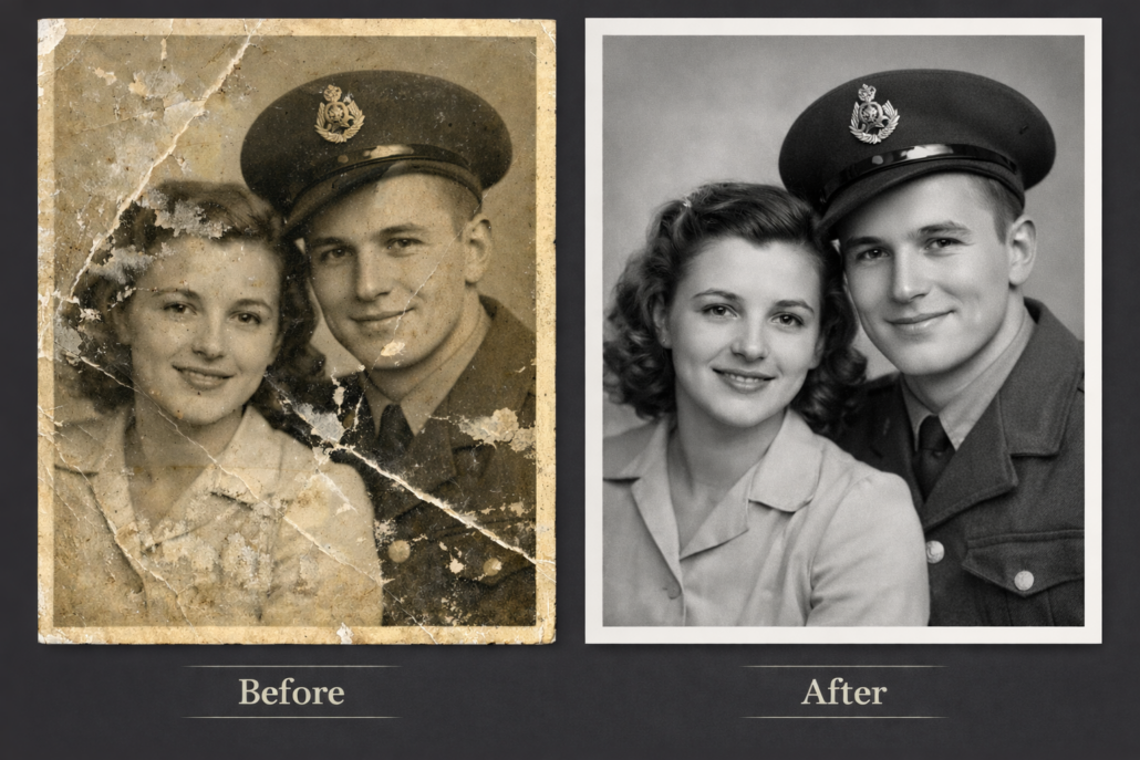 Old photo restored